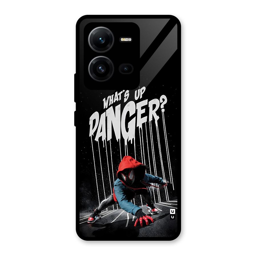 Danger Up Glass Back Case for Vivo V25