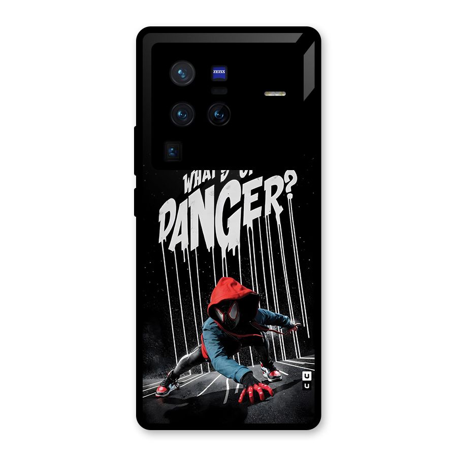 Danger Up Glass Back Case for Vivo X80 Pro