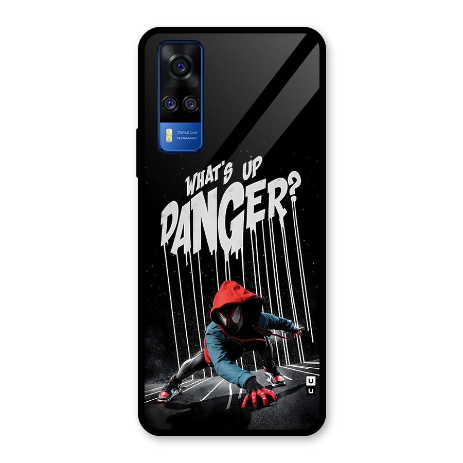 Danger Up Glass Back Case for Vivo Y31