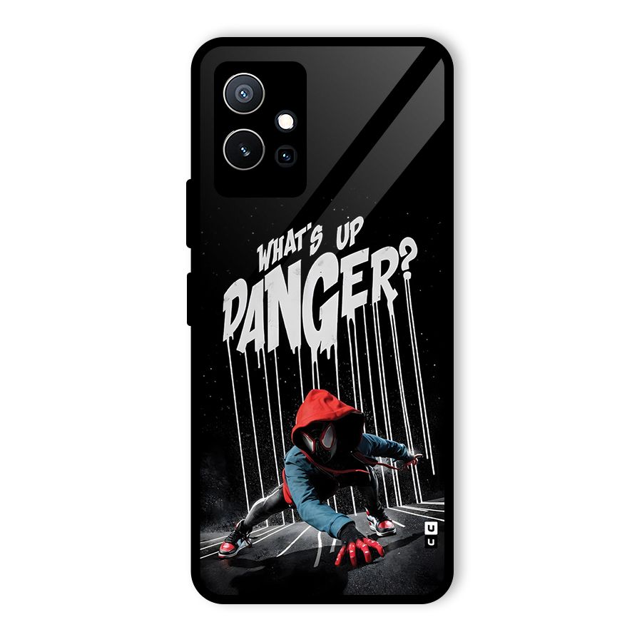Danger Up Glass Back Case for Vivo Y75 5G