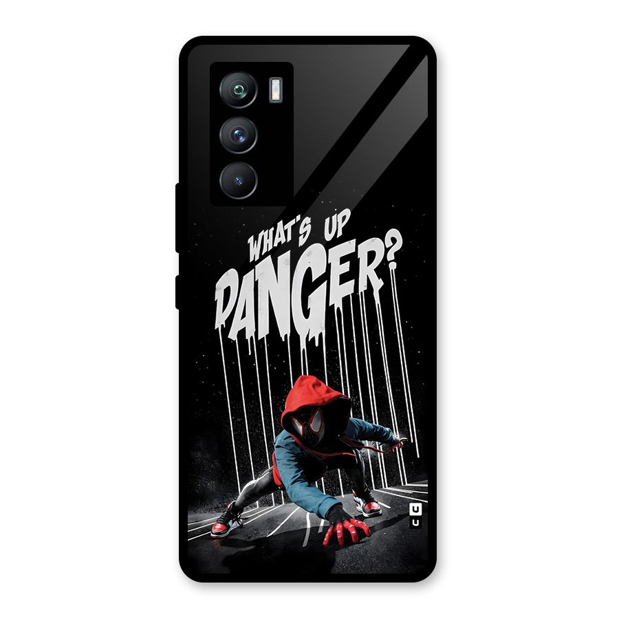 Danger Up Glass Back Case for Vivo iQOO 9 SE