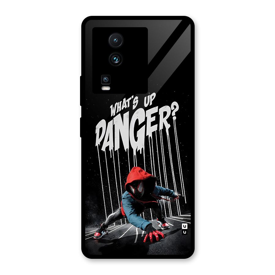 Danger Up Glass Back Case for Vivo iQOO Neo 7
