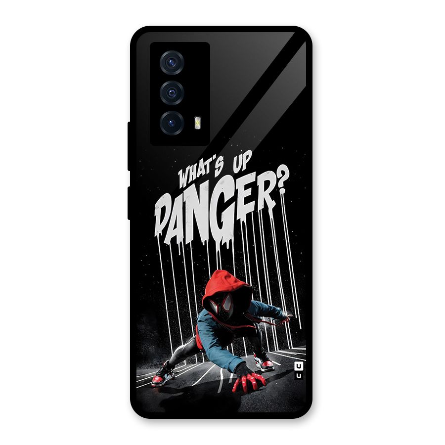 Danger Up Glass Back Case for Vivo iQOO Z5