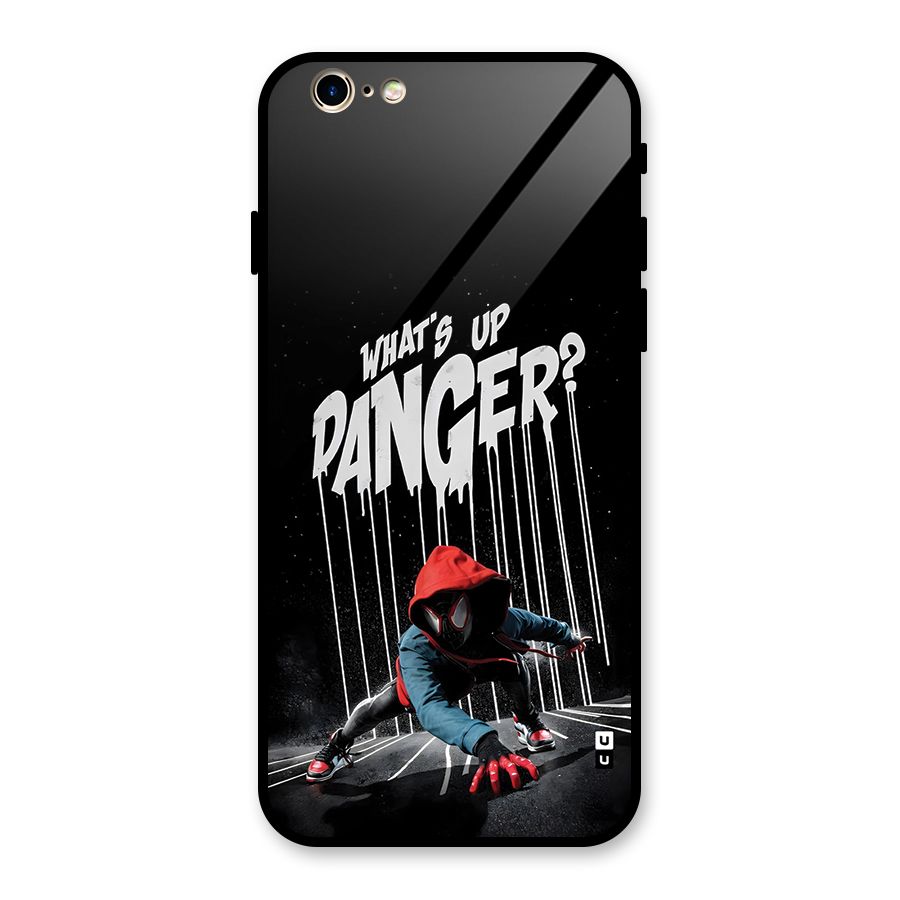 Danger Up Glass Back Case for iPhone 6 6S