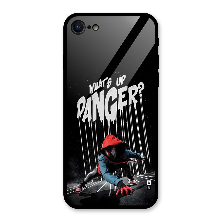 Danger Up Glass Back Case for iPhone 7