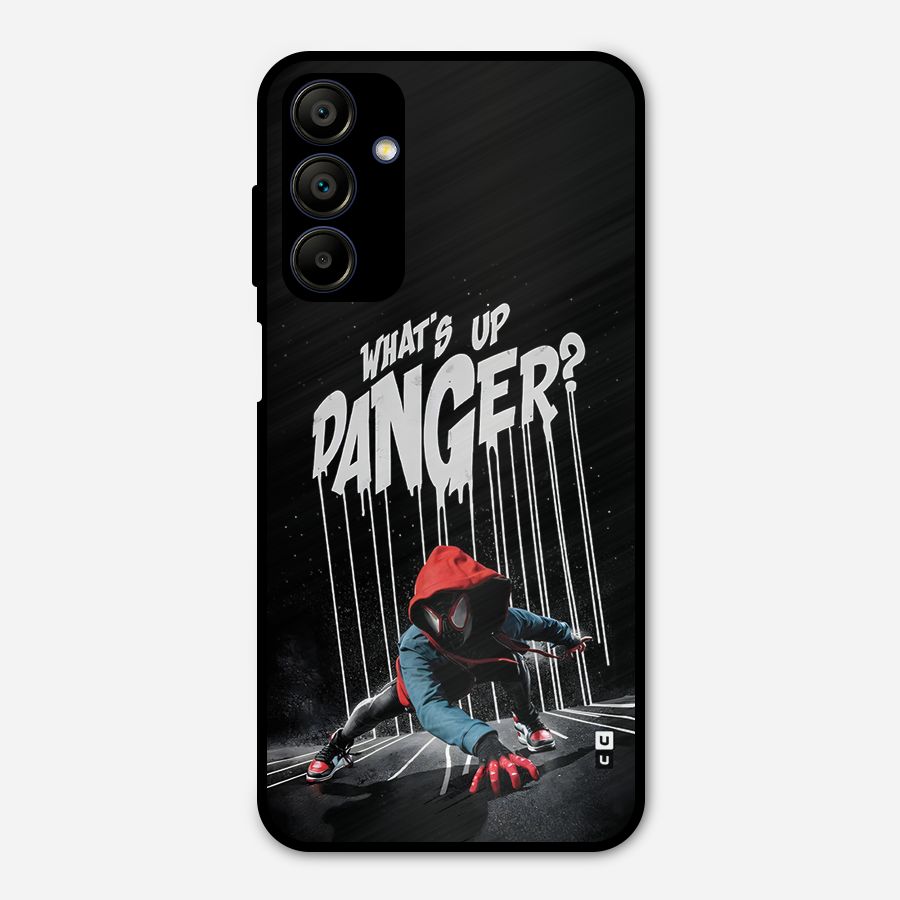 Danger Up Metal Back Case for Galaxy A15 5G