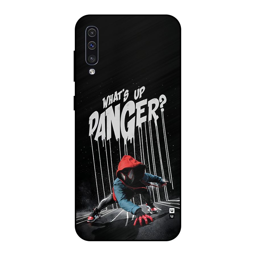 Danger Up Metal Back Case for Galaxy A50s