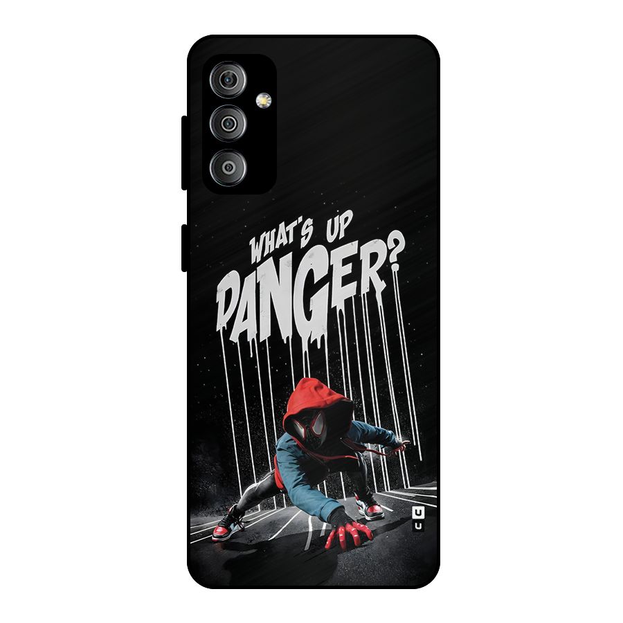 Danger Up Metal Back Case for Galaxy F23