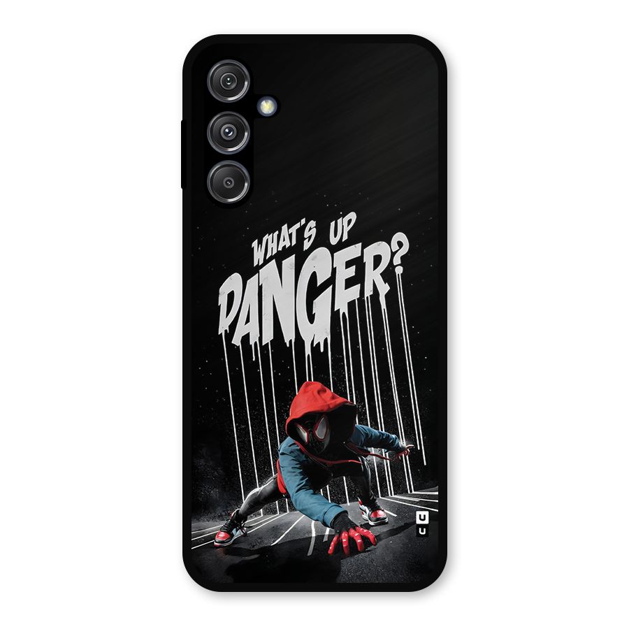 Danger Up Metal Back Case for Galaxy M34 5G