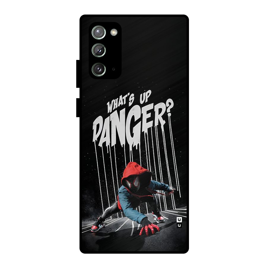 Danger Up Metal Back Case for Galaxy Note 20