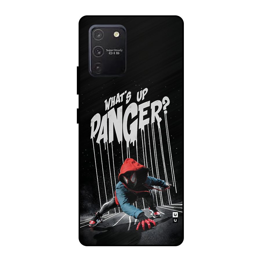 Danger Up Metal Back Case for Galaxy S10 Lite