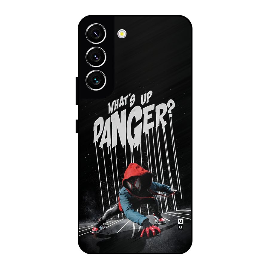 Danger Up Metal Back Case for Galaxy S22 5G