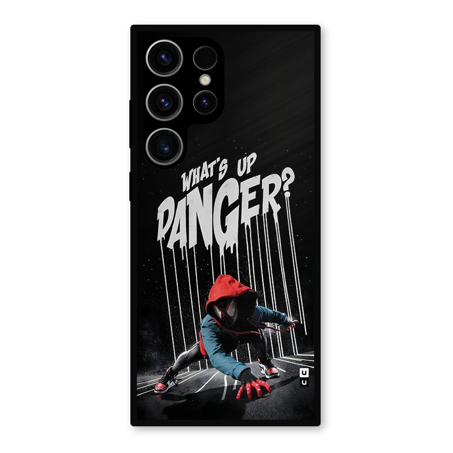 Danger Up Metal Back Case for Galaxy S23 Ultra