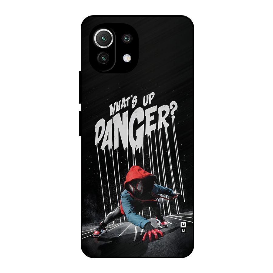 Danger Up Metal Back Case for Mi 11 Lite NE 5G