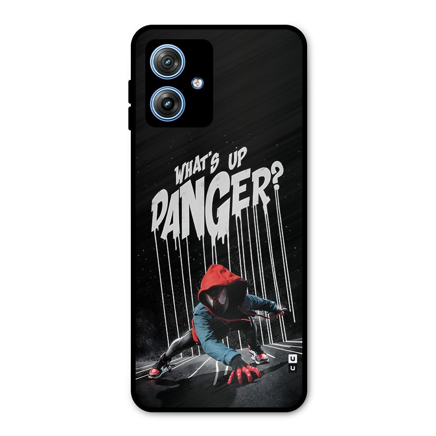 Danger Up Metal Back Case for Moto G54