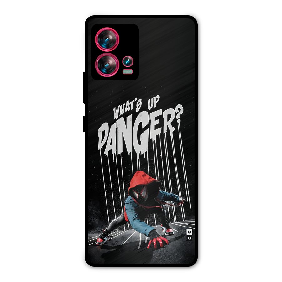 Danger Up Metal Back Case for Motorola Edge 30 Fusion