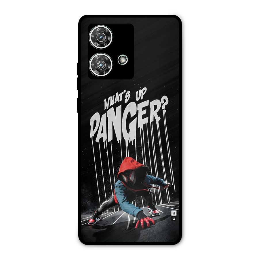Danger Up Metal Back Case for Motorola Edge 40 Neo