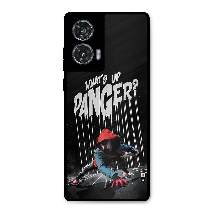 Danger Up Metal Back Case for Motorola Edge 50 Fusion