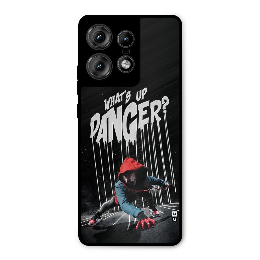 Danger Up Metal Back Case for Motorola Edge 50 Pro