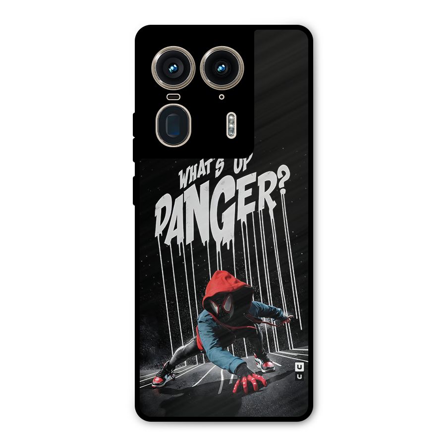 Danger Up Metal Back Case for Motorola Edge 50 Ultra
