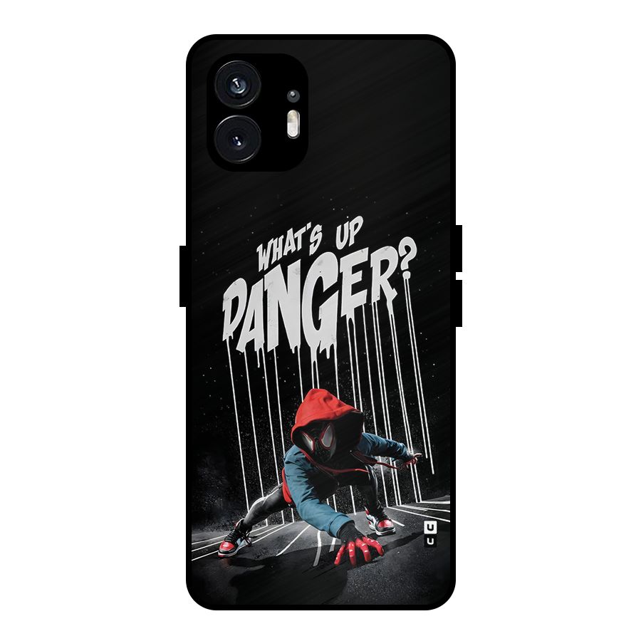 Danger Up Metal Back Case for Nothing Phone 2