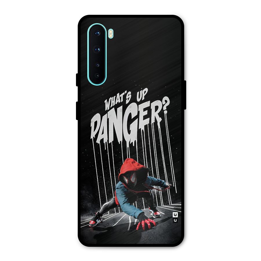 Danger Up Metal Back Case for OnePlus Nord