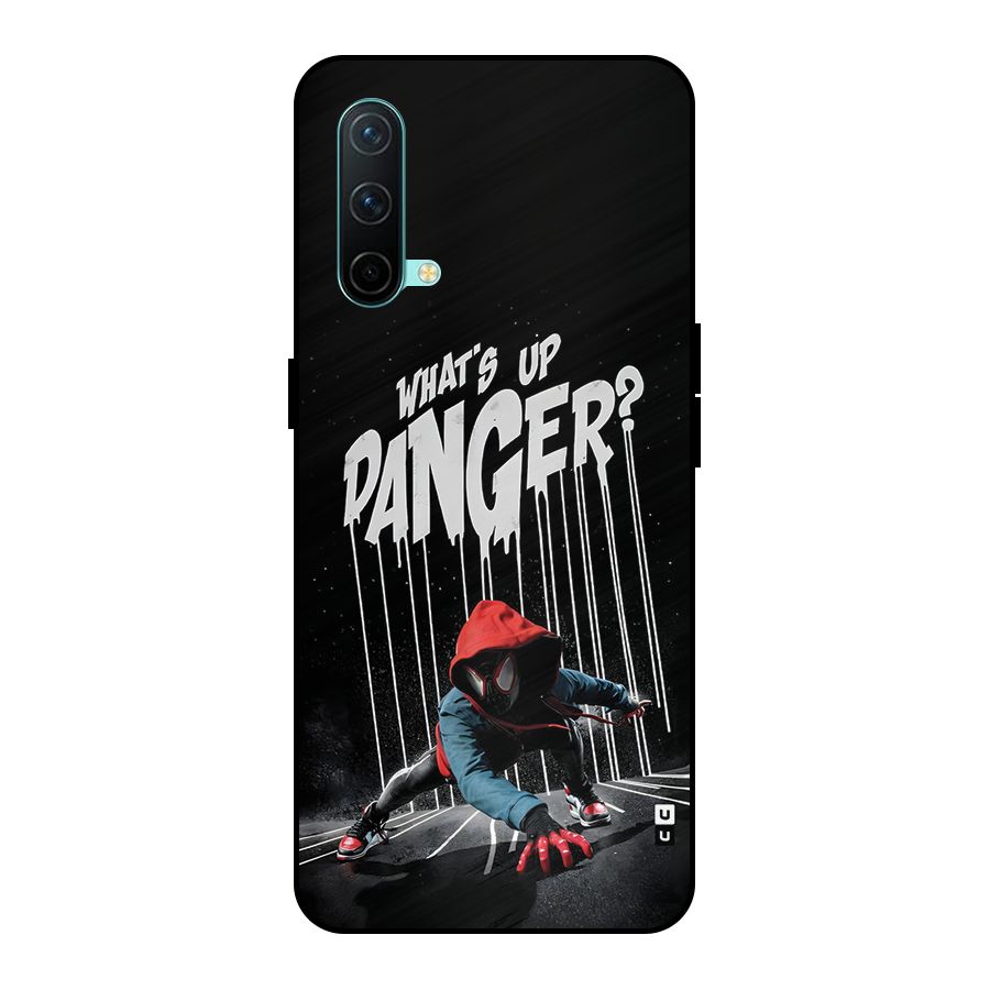 Danger Up Metal Back Case for OnePlus Nord CE 5G