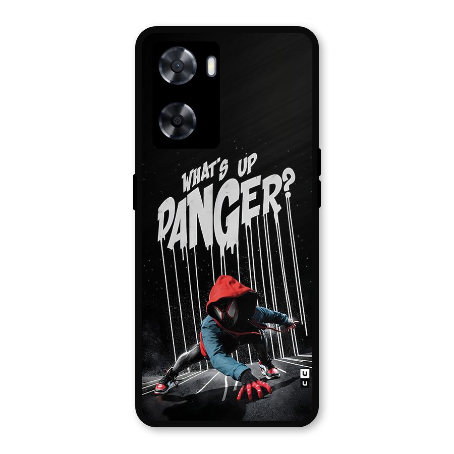 Danger Up Metal Back Case for Oppo A57 2022