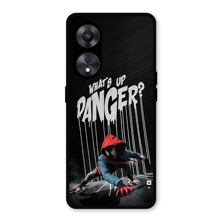 Danger Up Metal Back Case for Oppo A78