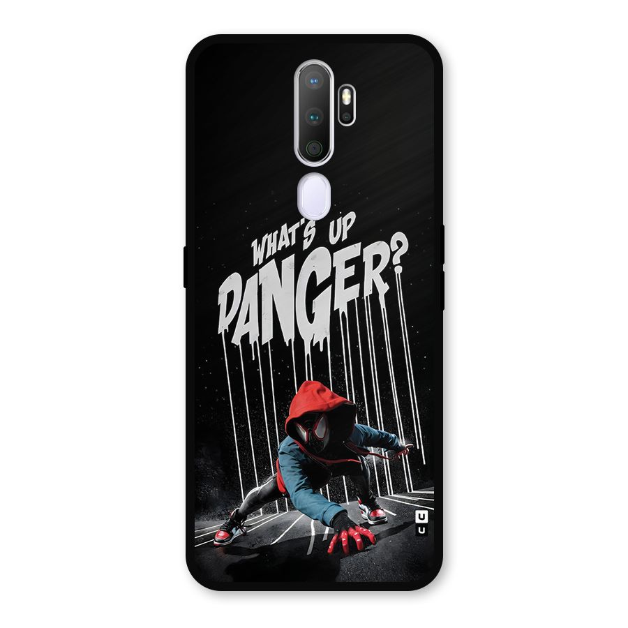 Danger Up Metal Back Case for Oppo A9 (2020)