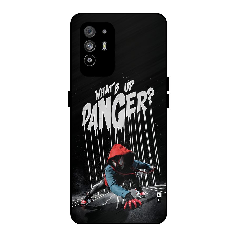 Danger Up Metal Back Case for Oppo F19 Pro Plus 5G