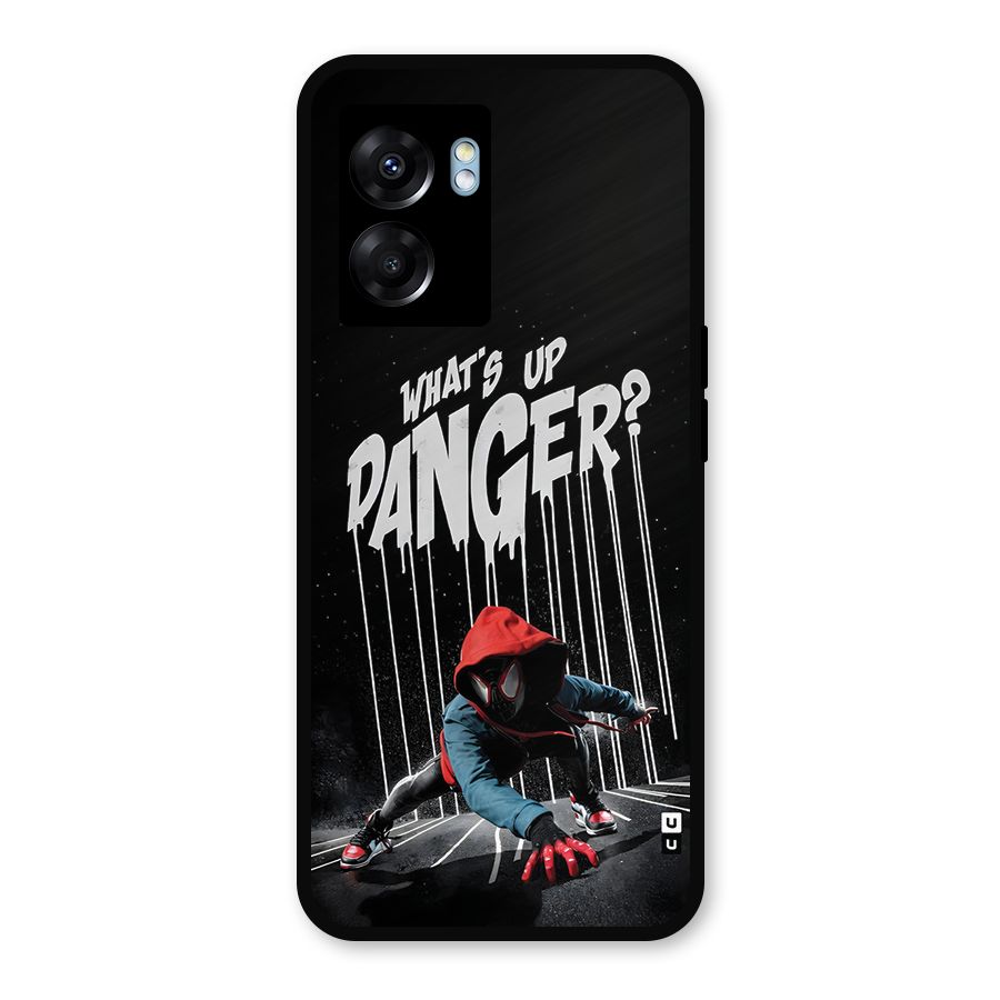 Danger Up Metal Back Case for Oppo K10 (5G)