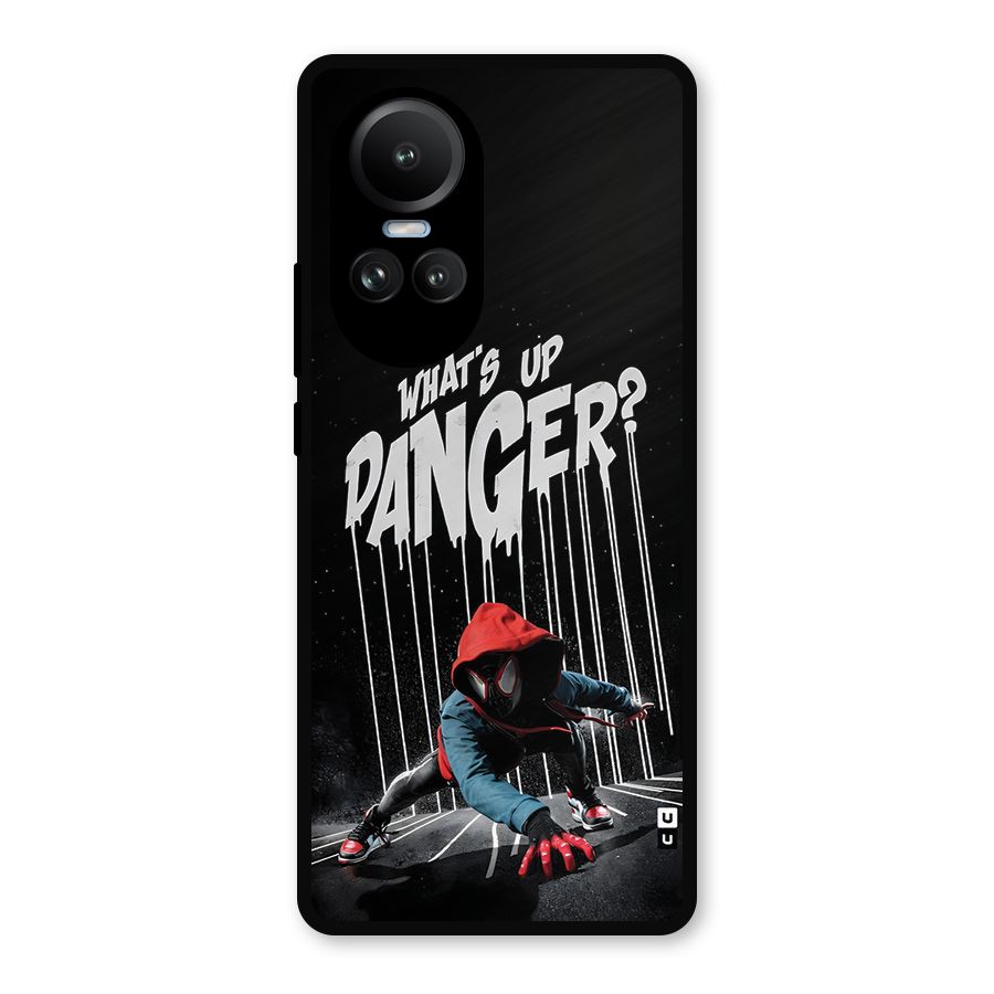 Danger Up Metal Back Case for Oppo Reno10 Pro