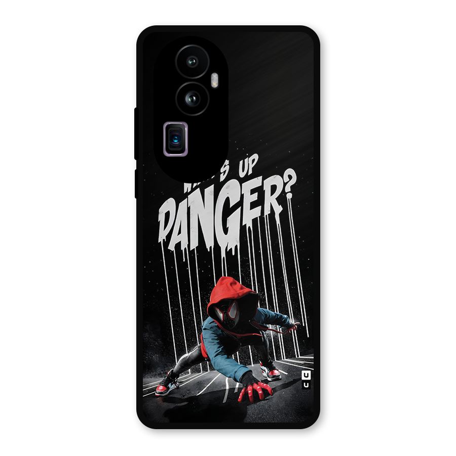 Danger Up Metal Back Case for Oppo Reno10 Pro Plus