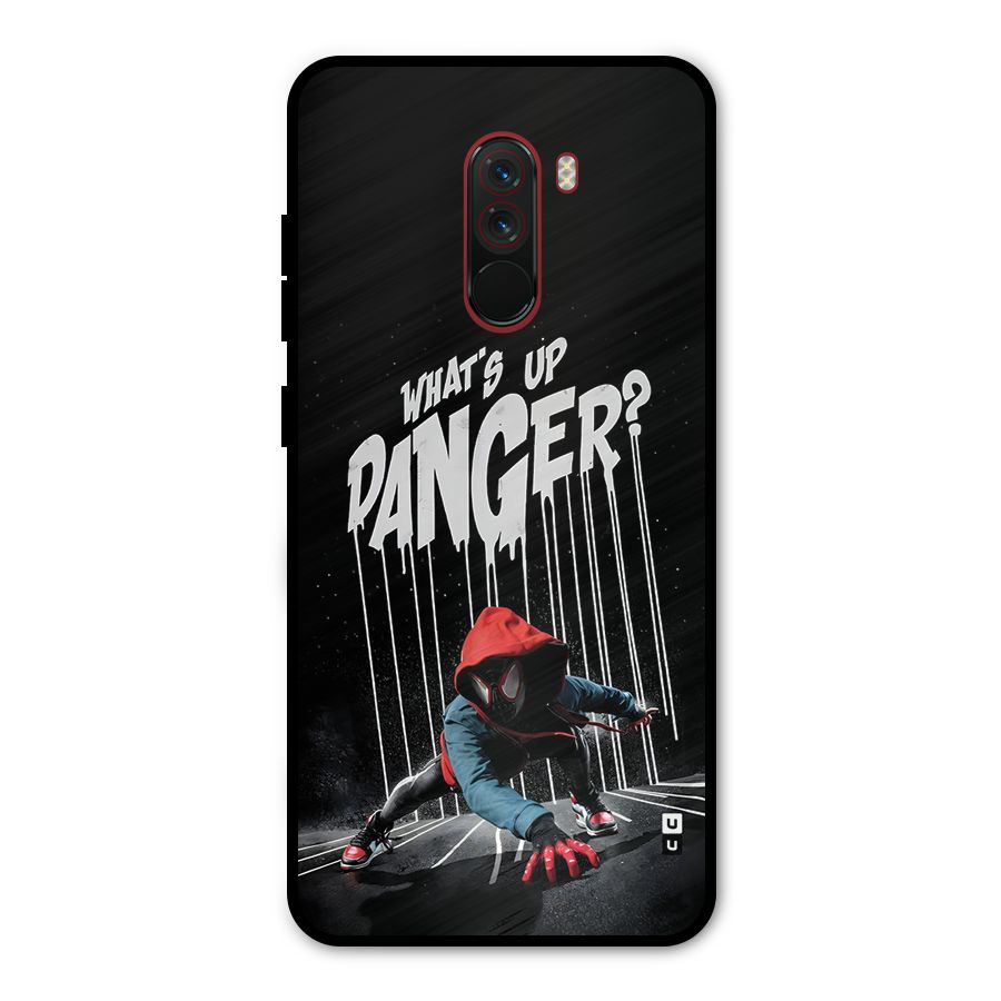 Danger Up Metal Back Case for Poco F1