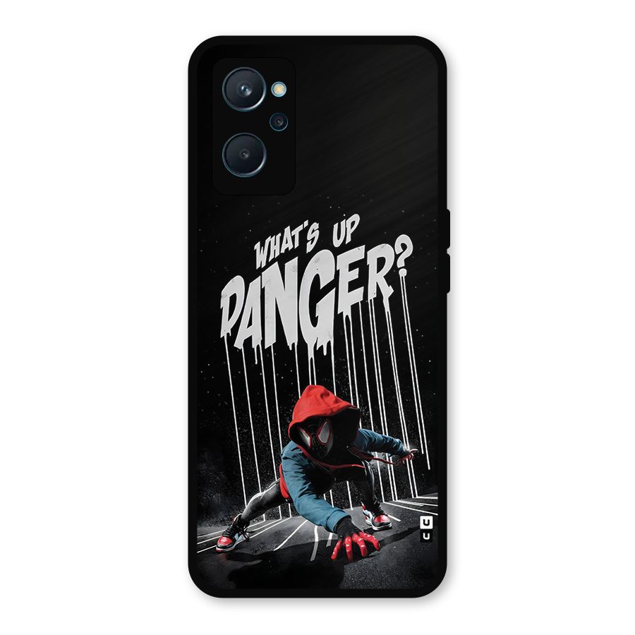 Danger Up Metal Back Case for Realme 9i