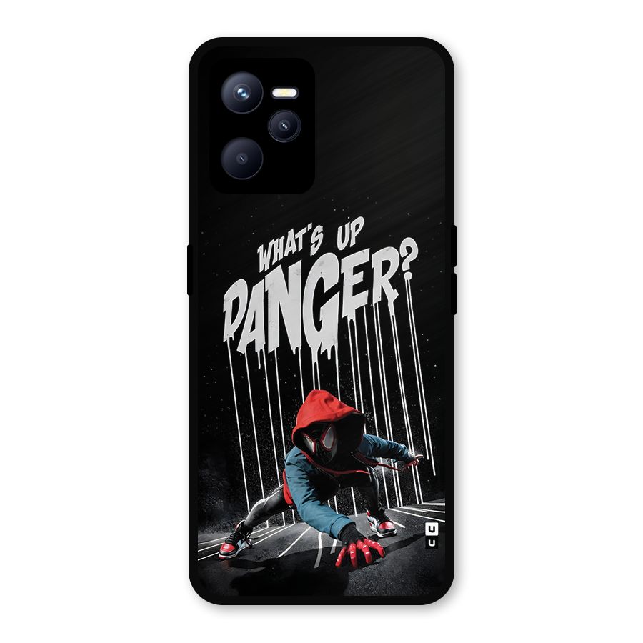 Danger Up Metal Back Case for Realme C35