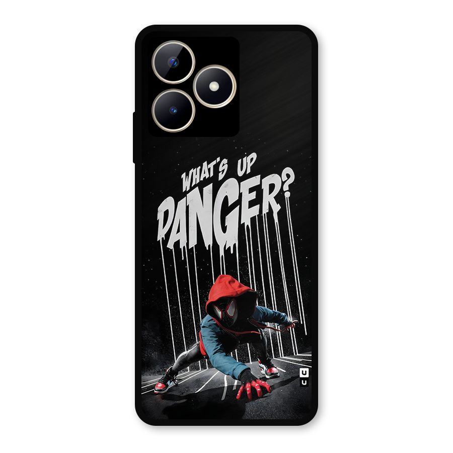 Danger Up Metal Back Case for Realme C53