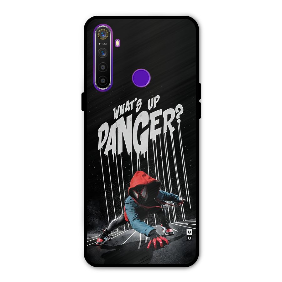 Danger Up Metal Back Case for Realme Narzo 10