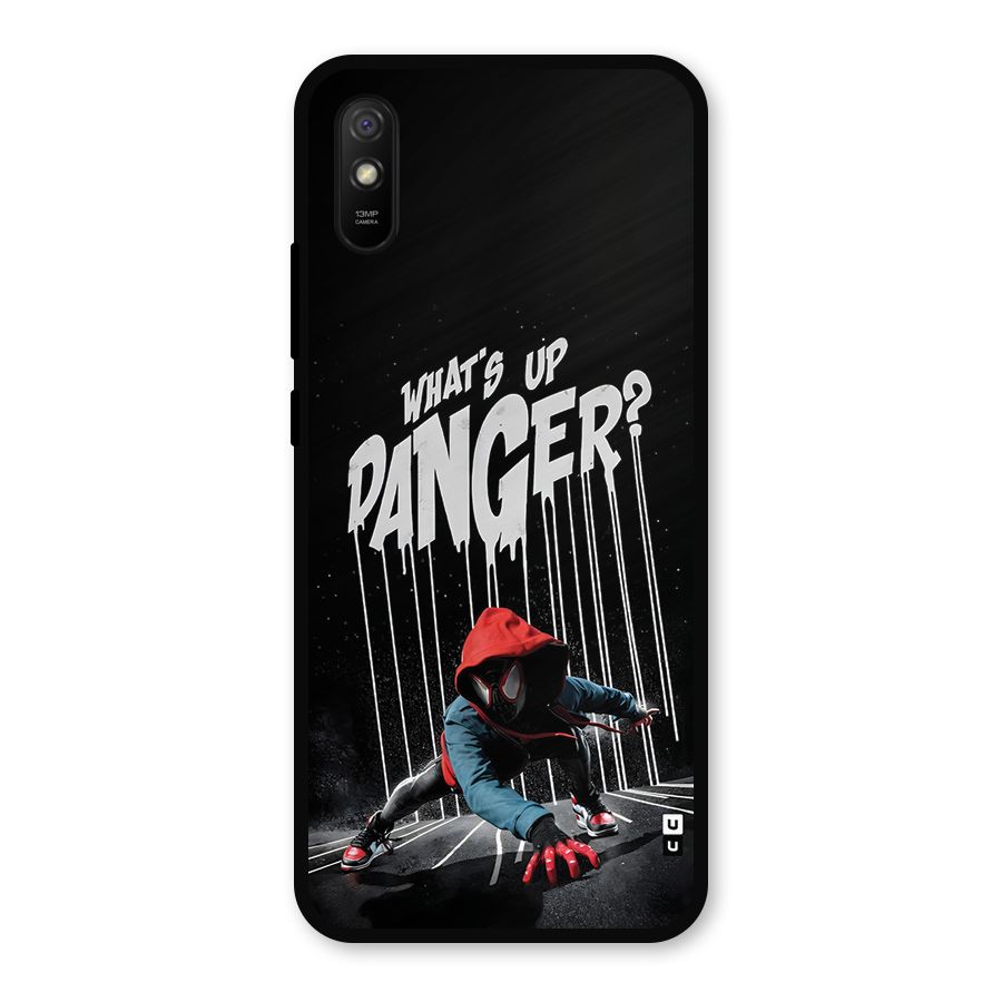 Danger Up Metal Back Case for Redmi 9i
