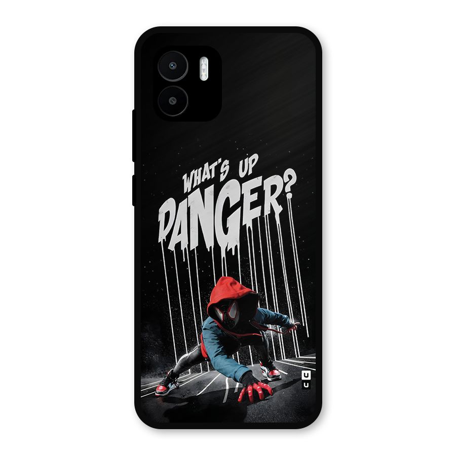 Danger Up Metal Back Case for Redmi A1