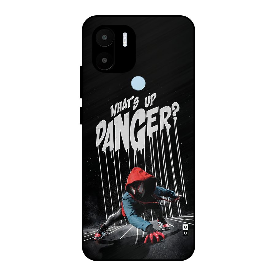 Danger Up Metal Back Case for Redmi A2 Plus