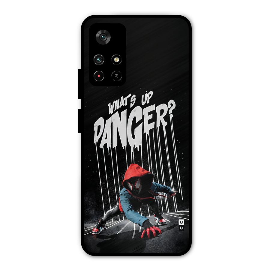 Danger Up Metal Back Case for Redmi Note 11T 5G