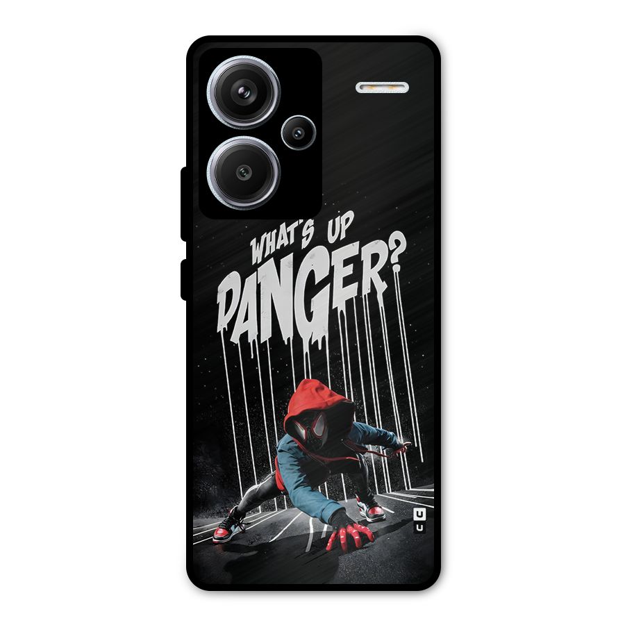 Danger Up Metal Back Case for Redmi Note 13 Pro Plus