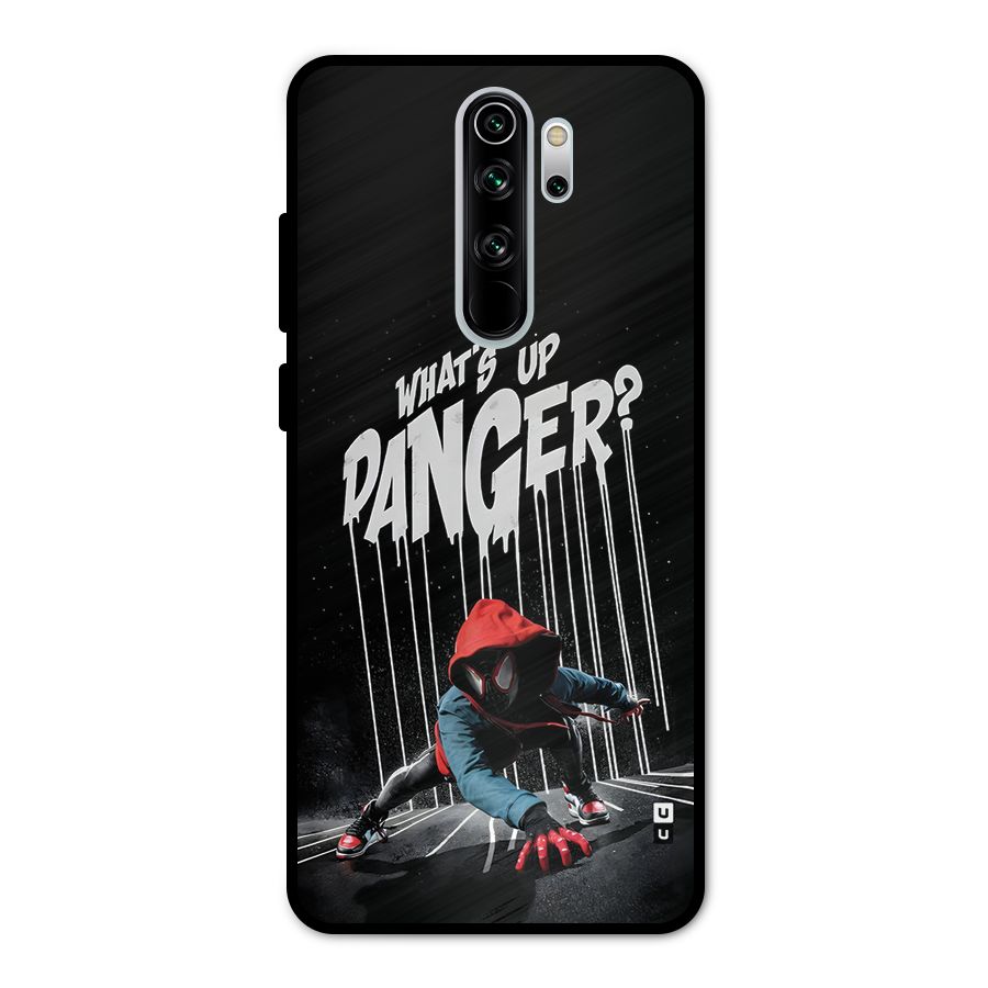 Danger Up Metal Back Case for Redmi Note 8 Pro