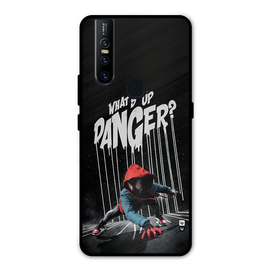 Danger Up Metal Back Case for Vivo V15