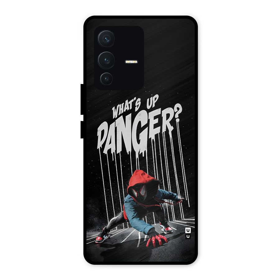 Danger Up Metal Back Case for Vivo V23 5G