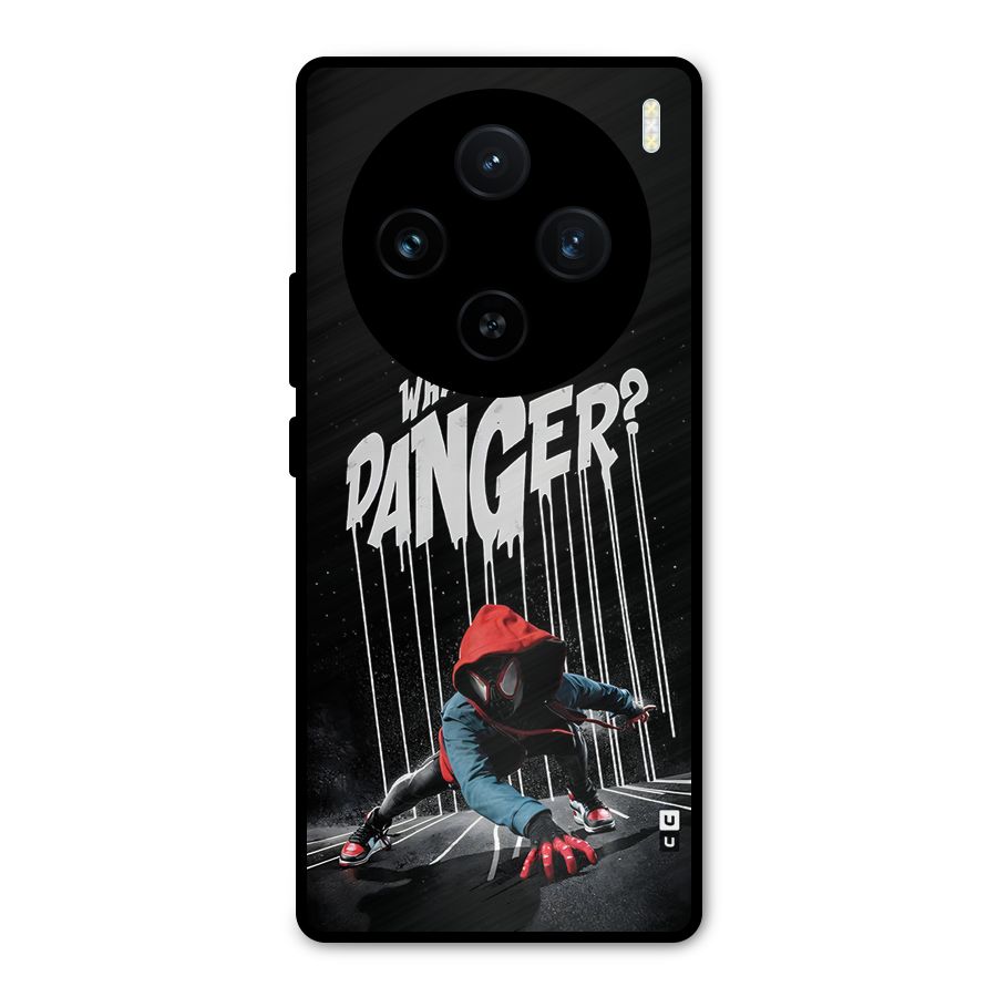 Danger Up Metal Back Case for Vivo X100