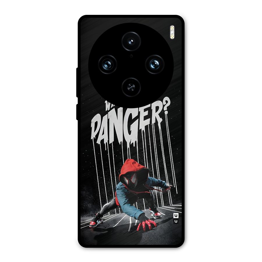 Danger Up Metal Back Case for Vivo X100 Pro