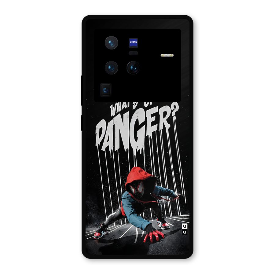Danger Up Metal Back Case for Vivo X80 Pro
